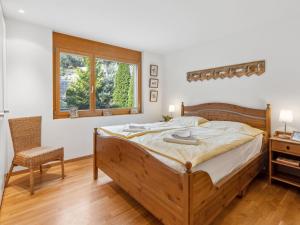 Postel nebo postele na pokoji v ubytování Apartment Am Acher II Apt- F by Interhome