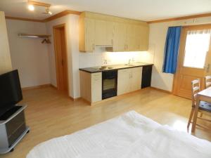 Köök või kööginurk majutusasutuses Apartment Studio Rinderbergblick by Interhome