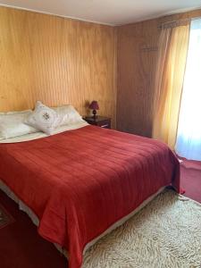 Postel nebo postele na pokoji v ubytování hospedaje Isla Paraiso + 3 fotografie