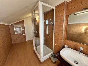 Koupelna v ubytování EH Suites Rome Airport Euro House Hotels