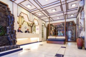 Posezení v ubytování Garden Hotel