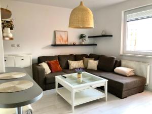 Posedenie v ubytovaní Apartmán v centre Žiliny s parkovaním