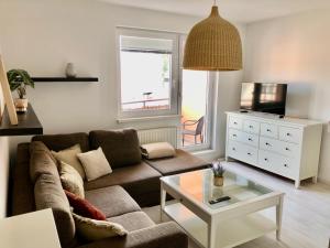 Posedenie v ubytovaní Apartmán v centre Žiliny s parkovaním