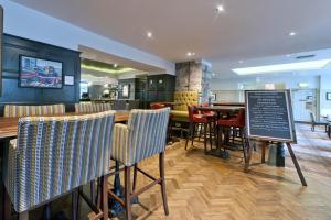 A restaurant or other place to eat at The Saltoun Inn
