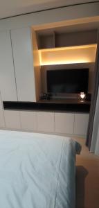 Postel nebo postele na pokoji v ubytování luxury sunihouse2 + 8 fotografií