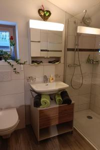 Koupelna v ubytování Apartment Lischa 3- OG Süd by Interhome