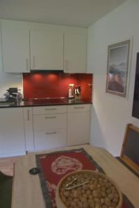 Kuchyň nebo kuchyňský kout v ubytování Apartment Am Sonnenhang by Interhome