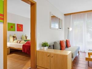 Ένα ή περισσότερα κρεβάτια σε δωμάτιο στο Apartment Alicia by Interhome