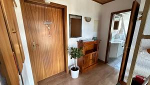 Koupelna v ubytování Gästezimmer zum Waldsachsener Grund