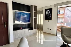 Fotografie z fotogalerie ubytování Moderno Apt. Balcón con vista, rápido WiFi y AC v destinaci Envigado