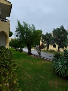 Um jardim no exterior de The Green House