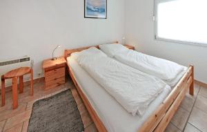 Postel nebo postele na pokoji v ubytování Ferienhaus Gahlkow