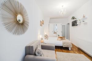 Гостиная зона в Central Studio Sibiu