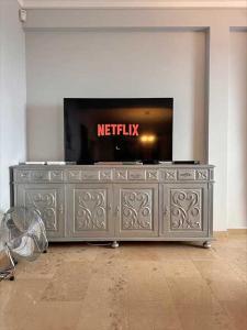 TV a/nebo společenská místnost v ubytování Casa Valhalla