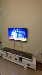 TV a/nebo společenská místnost v ubytování Nabu Apartment