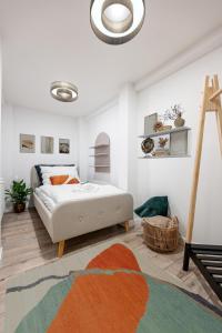 a bedroom with a bed in a room at Garbo 3 bedroom Kosice Centrum Very NEW in Košice +14 photos