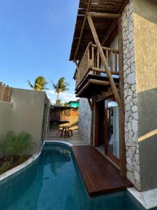 Bassein majutusasutuses Malie Bangalô - Beach Tênnis - Sauna - Praia de Tabuba, Alagoas või selle lähedal