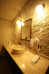Koupelna v ubytování Cappadocia Vita Cave Hotel