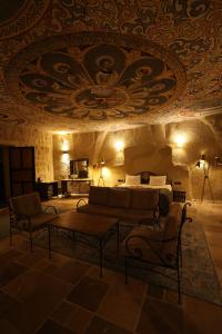 Posezení v ubytování Cappadocia Vita Cave Hotel