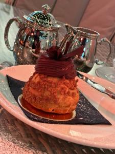 Eten bij of ergens in de buurt van het hotel


