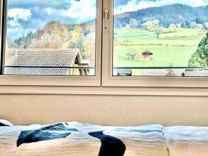 Nespecifikovaný výhled na hory nebo výhled na hory při pohledu z apartmánu
