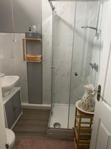 Koupelna v ubytování Hope St Apartment + 9 fotografií