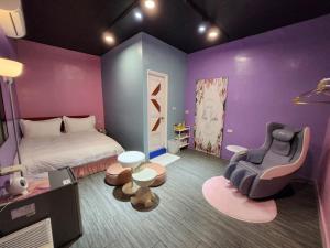 Setusvæði á SWF hotel 淡水新五福旅館-新北市旅館編號067