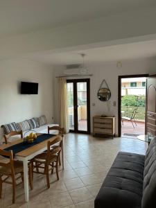 Χώρος καθιστικού στο Aria Apartments