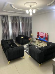 Χώρος καθιστικού στο Madoo Appartement