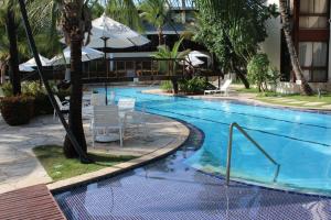 Nannai Residence - Flat em Muro Alto游泳池或附近泳池
