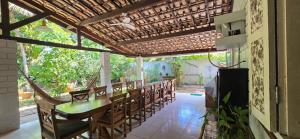 Κήπος έξω από το Casa Praia Completa Barra Grande Com Piscina