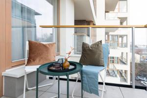 Posedenie v ubytovaní SuperApart Domaniewska apt 53