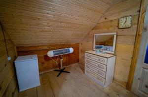 Kuchyň nebo kuchyňský kout v ubytování Hotel Voisa/სასტუმრო ვოისა