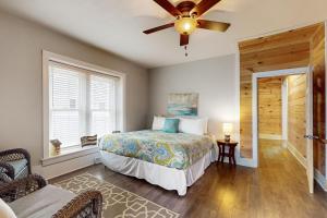 Ένα ή περισσότερα κρεβάτια σε δωμάτιο στο South Haven Retreat