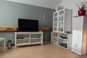 Televisyen dan/atau pusat hiburan di Ferienwohnung Buddy