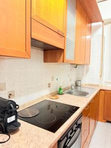 Dapur atau dapur kecil di Casa vacanza Rovani