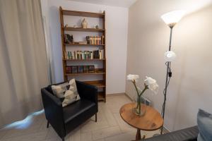 Knihovna v apartmánu
