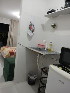 Телевизор и/или развлекательный центр в FLATS PORTO ELOHIM CENTRO De PORTO DE GALINHAS