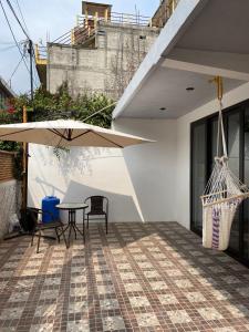 Μπαλκόνι ή βεράντα στο Apartamento Garden para 7 a 8