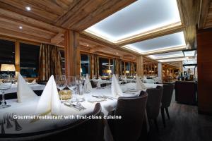 Veitingastaður eða matsölustaður á Hotel Kirchbühl Superior