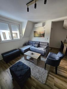 منطقة جلوس في Apartman Divcibare Bela NS 56m2 Lux