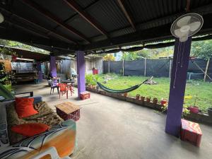 Zahrada ubytování Passiflora Backpackers Samara