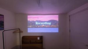 TV a/nebo společenská místnost v ubytování Jackson House #Sinchon #Ewha #Hongdae