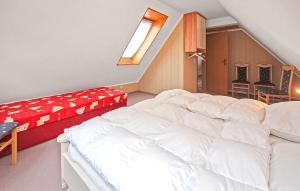 Postel nebo postele na pokoji v ubytování Ferienwohnung Userin