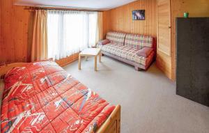 Ένα ή περισσότερα κρεβάτια σε δωμάτιο στο Ferienhaus Jennewitz