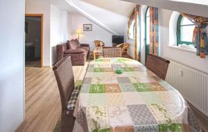 Χώρος καθιστικού στο Ferienwohnung Karlshagen