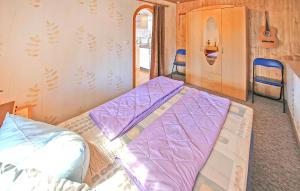 Postel nebo postele na pokoji v ubytování Ferienhaus Waren Müritz