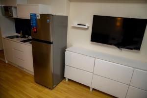 Kuchyň nebo kuchyňský kout v ubytování VIP APARTmENTS N2