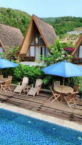 Bazén v ubytování Maya Ocean Resort nebo v jeho okolí