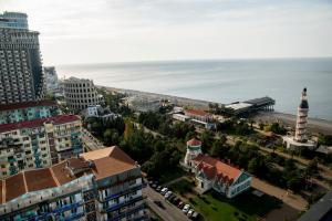 Nespecifikovaný výhled na moře nebo výhled na moře při pohledu z hotelu